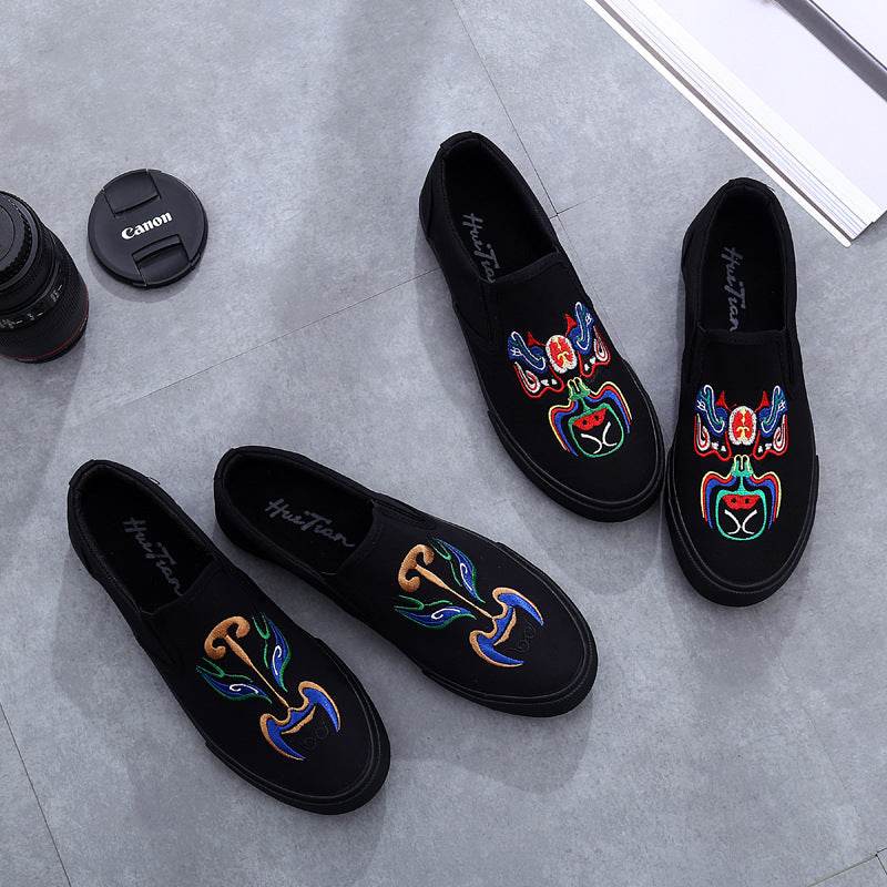 Old Beijing men walking casual cloth shoes - Velora