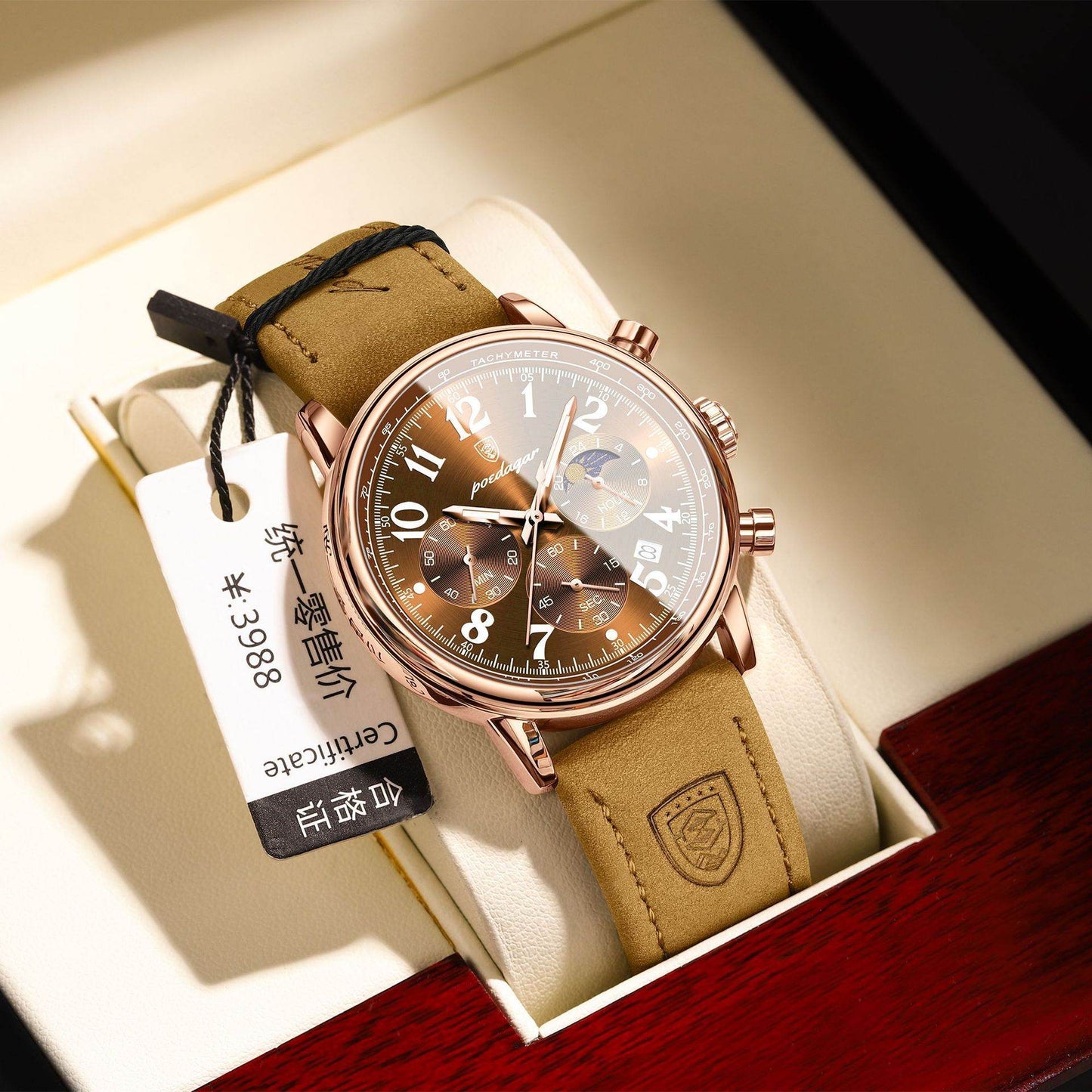 Multi-functional Waterproof Fashion Quartz Watch - Velora