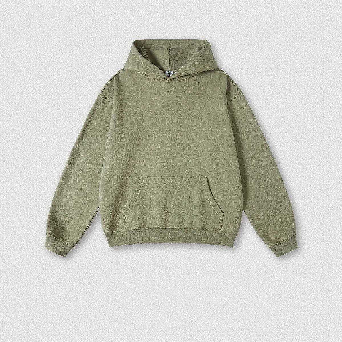 2pcs Men's Cotton American-style Heavy Hoodie Sweatshirt Pullover sweatsuit Outfit set - Velora