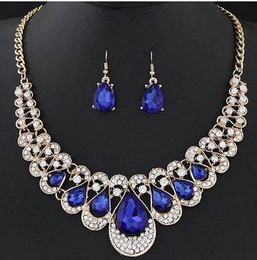 Necklace necklace earring set - Velora