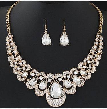 Necklace necklace earring set - Velora
