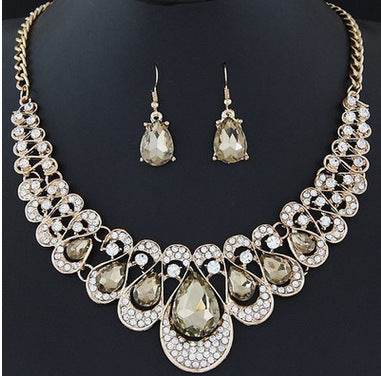 Necklace necklace earring set - Velora