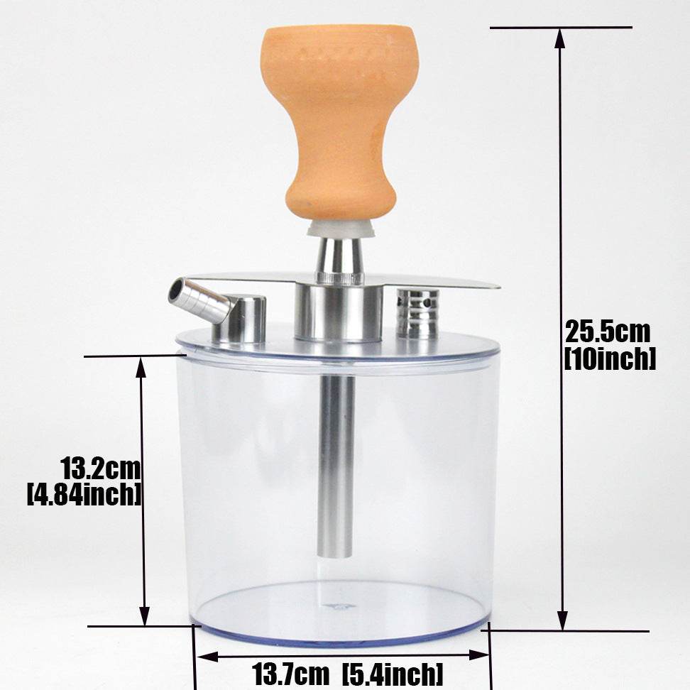 Portable acrylic hookah - Velora