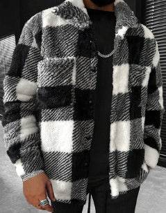 Spring Couple Casual Printed Pullover And Fleece Jacket - Velora