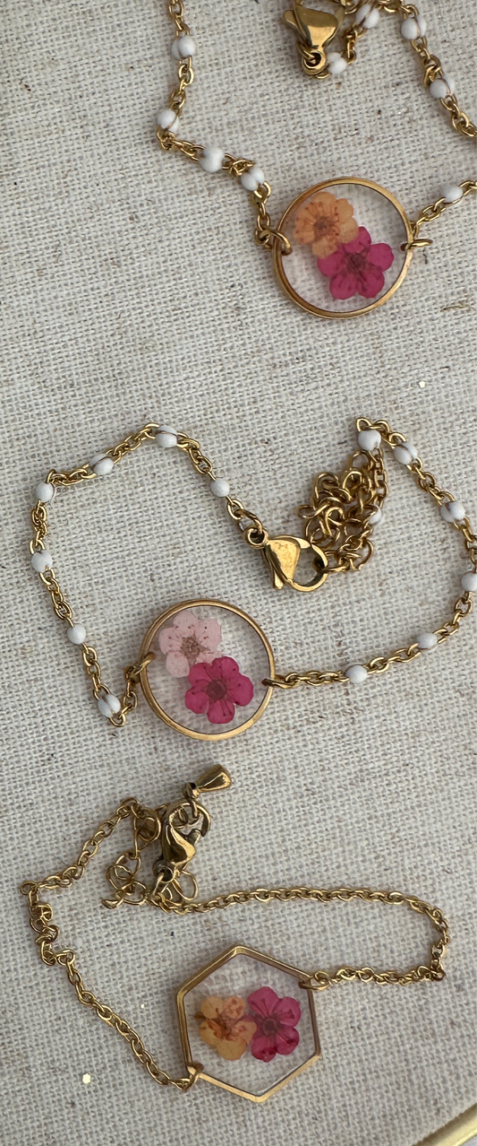 Edition spΓ©ciale - Bracelet duo Sofia - rond 16mm - Velora