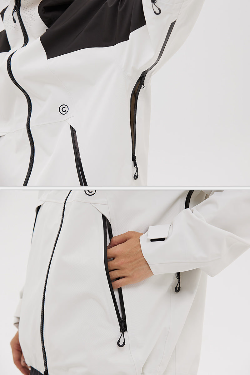 Climb Unisex 3L Windbreaker Jacket - Velora