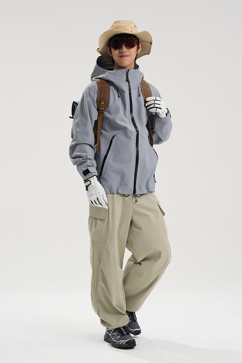 Climb Unisex 3L Windbreaker Jacket - Velora