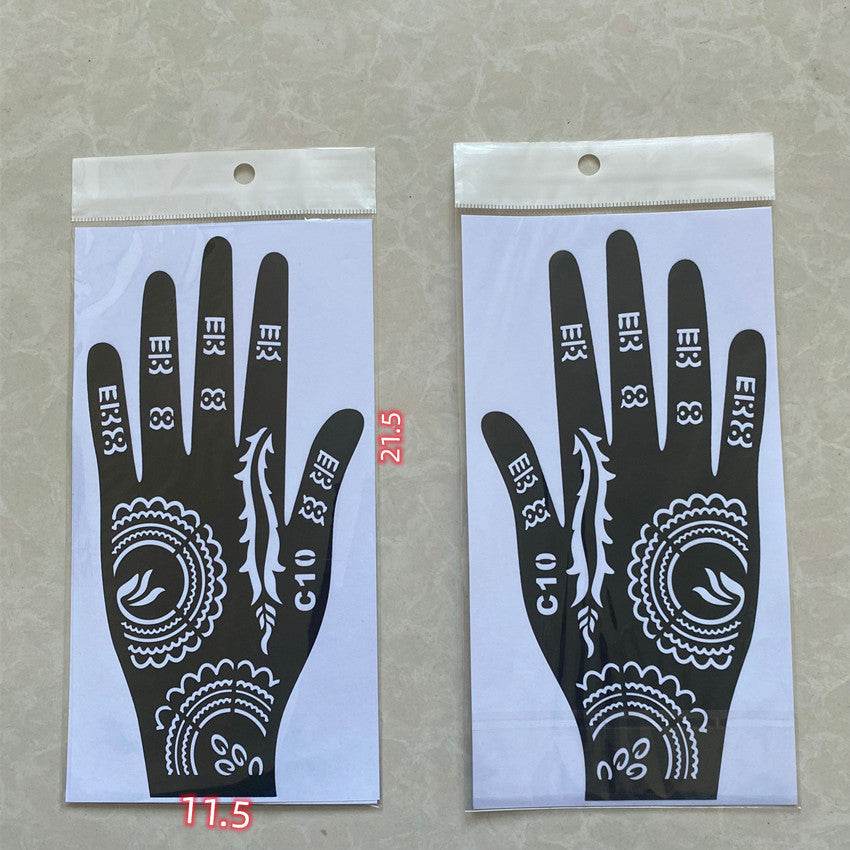 India Nepal Inkjet Large Template Original Hand Type - Velora