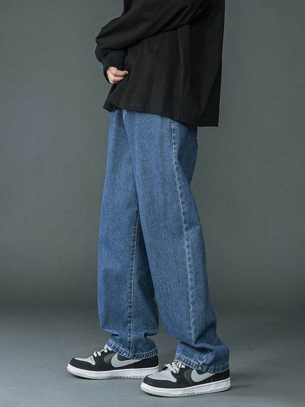 Retro Washed Denim Jeans For Men In All Seasons - Velora