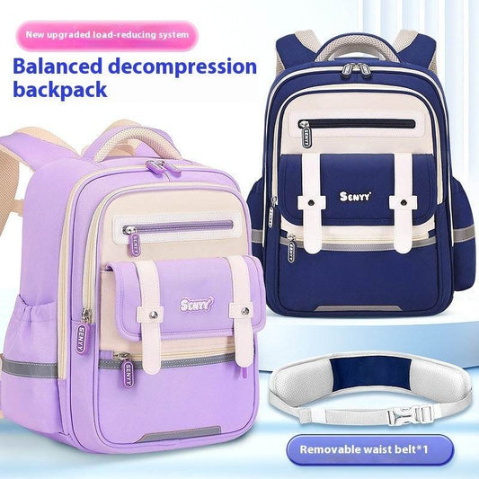 Cloud Style Kids Backpack – Primary School Unisex Bag - Velora