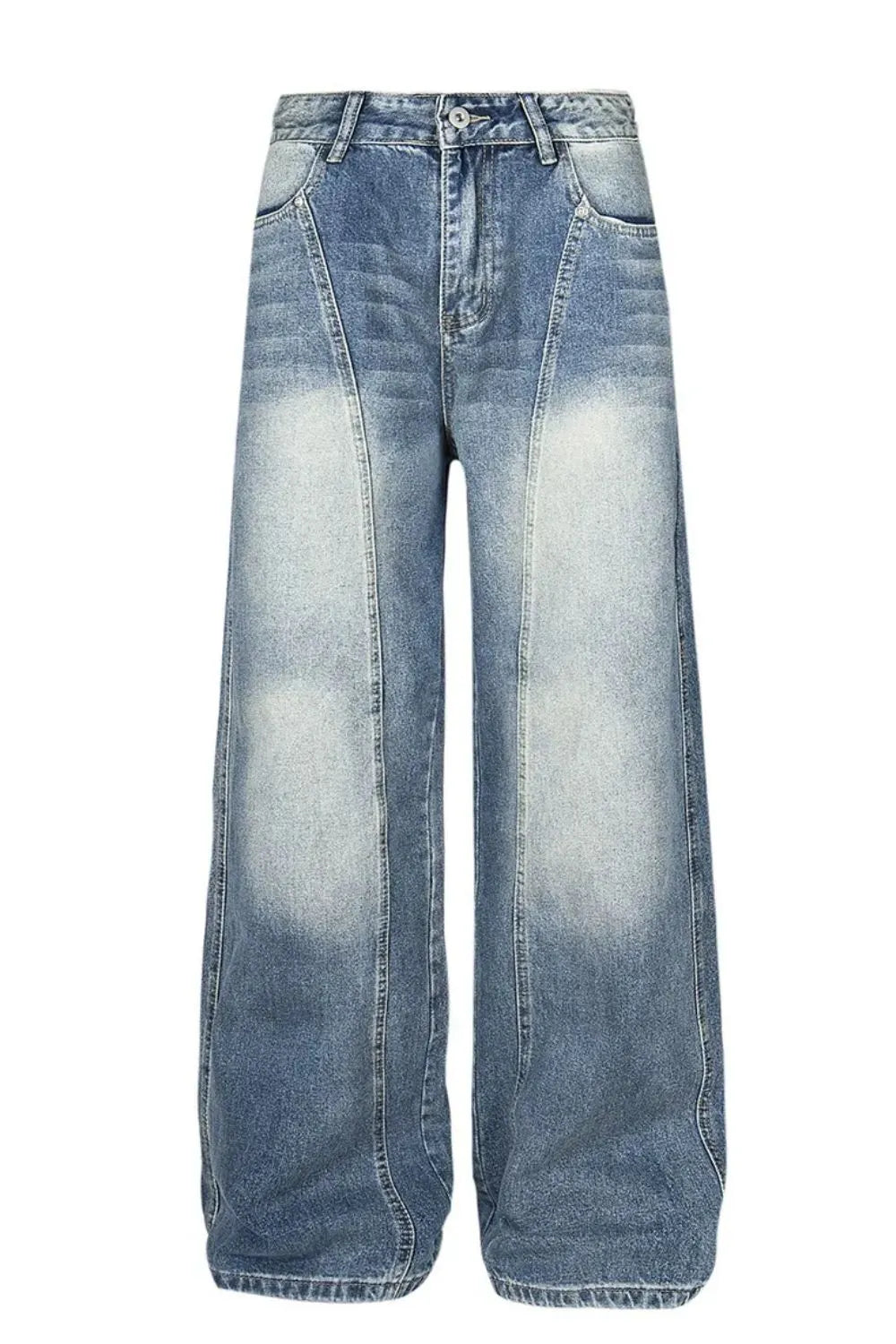 Men's Wide Leg Jeans - Velora