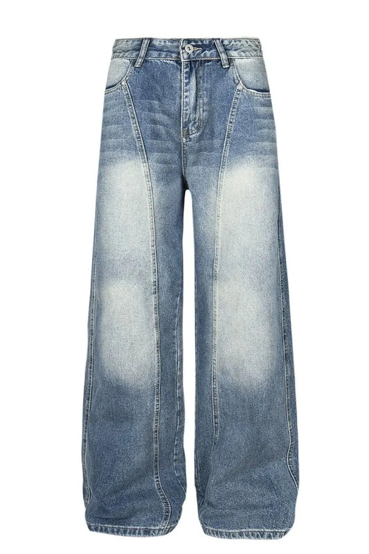 Men's Wide Leg Jeans - Velora