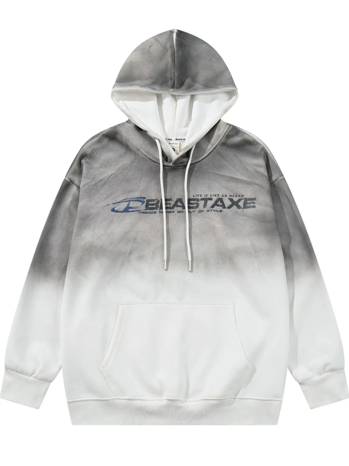 Men's Gradient Long Sleeve Hoodie - Velora