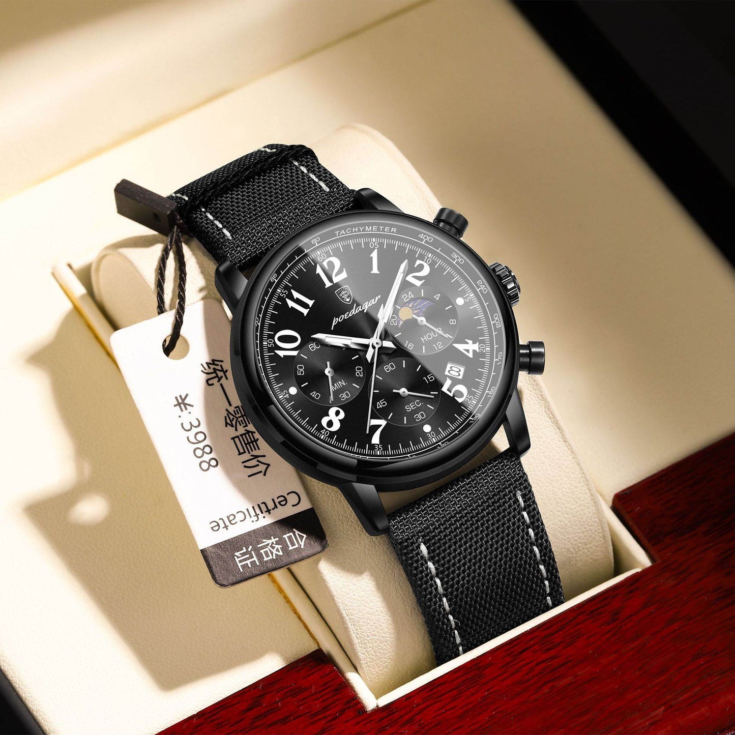Multi-functional Waterproof Fashion Quartz Watch - Velora