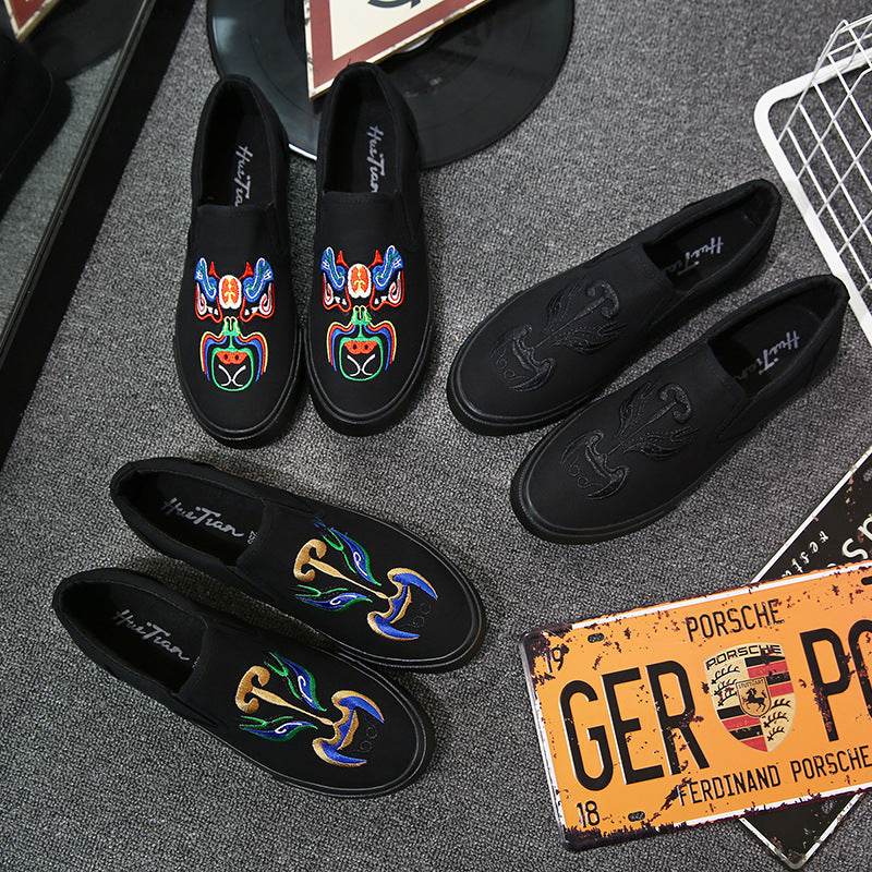 Old Beijing men walking casual cloth shoes - Velora