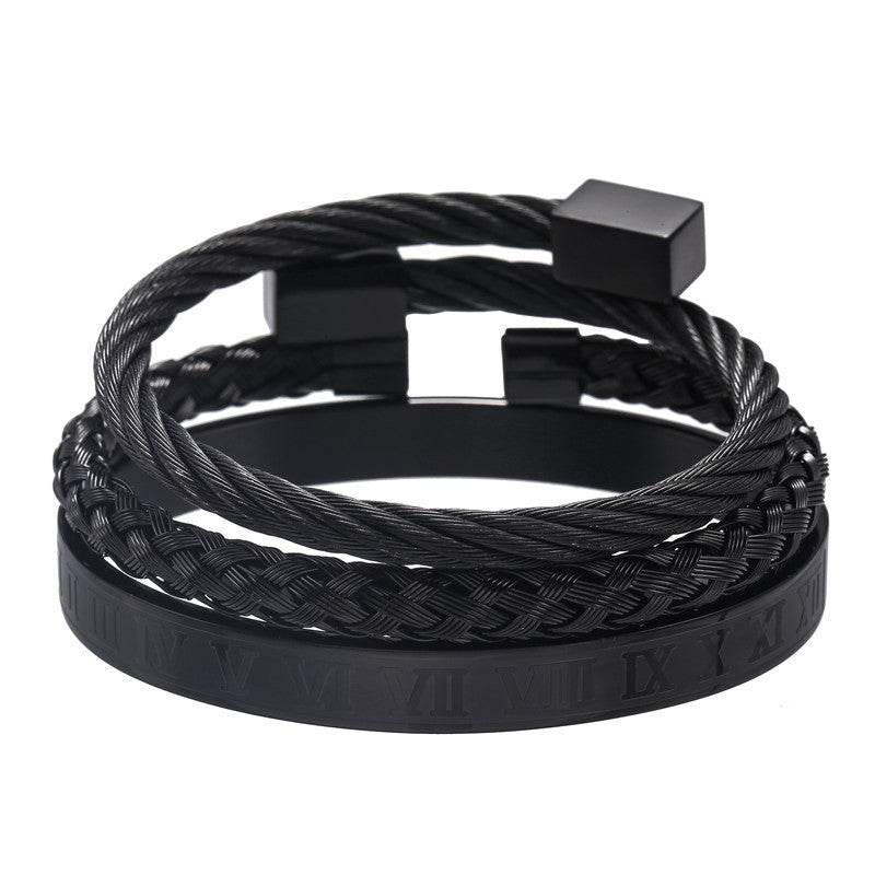 Three stainless steel bracelets - Velora