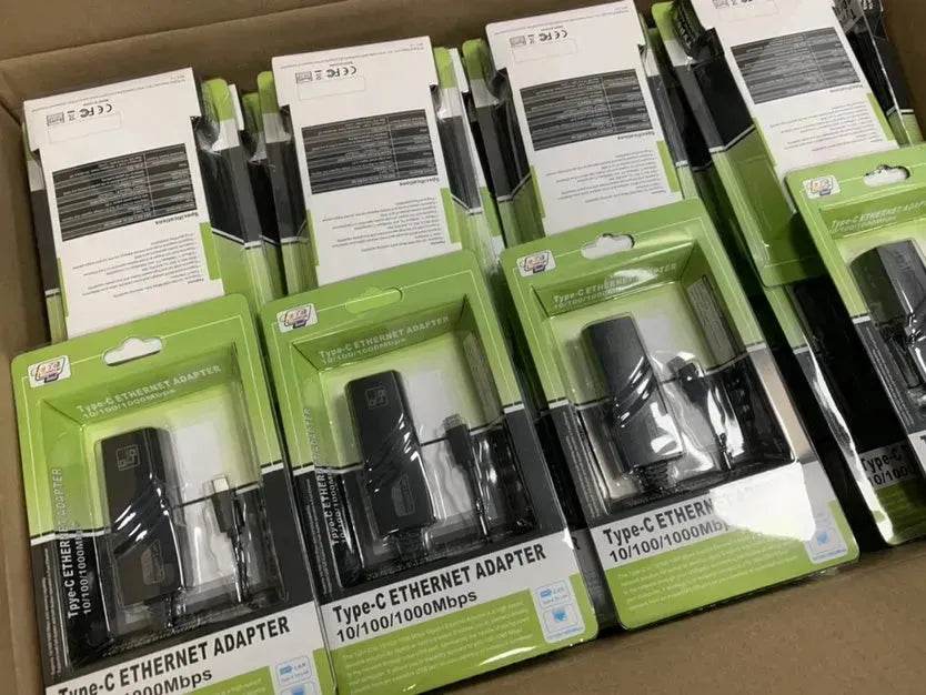 NIC Adapter Cable Type-C To RJ45 Gigabit Network Card To USB 3.1 Port - Velora