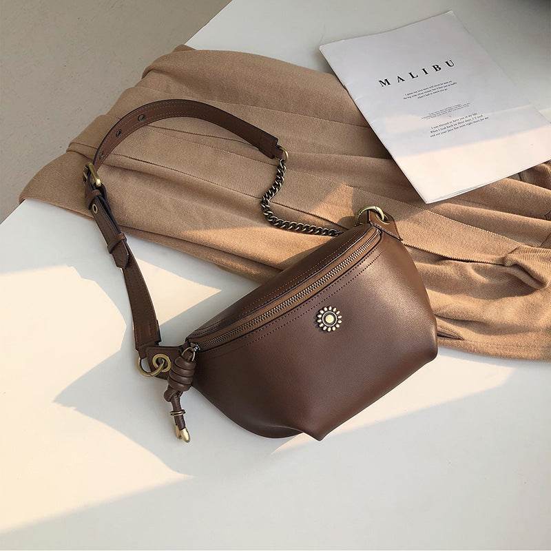 Crossbody Shoulder Chest Bag Waist Bag Korean Style - Velora