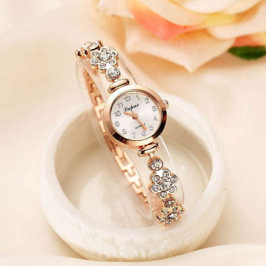 Ladies flower bracelet watch - Velora