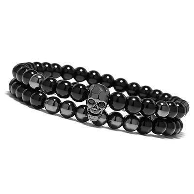 Metal Smile Skull Bracelets - Velora
