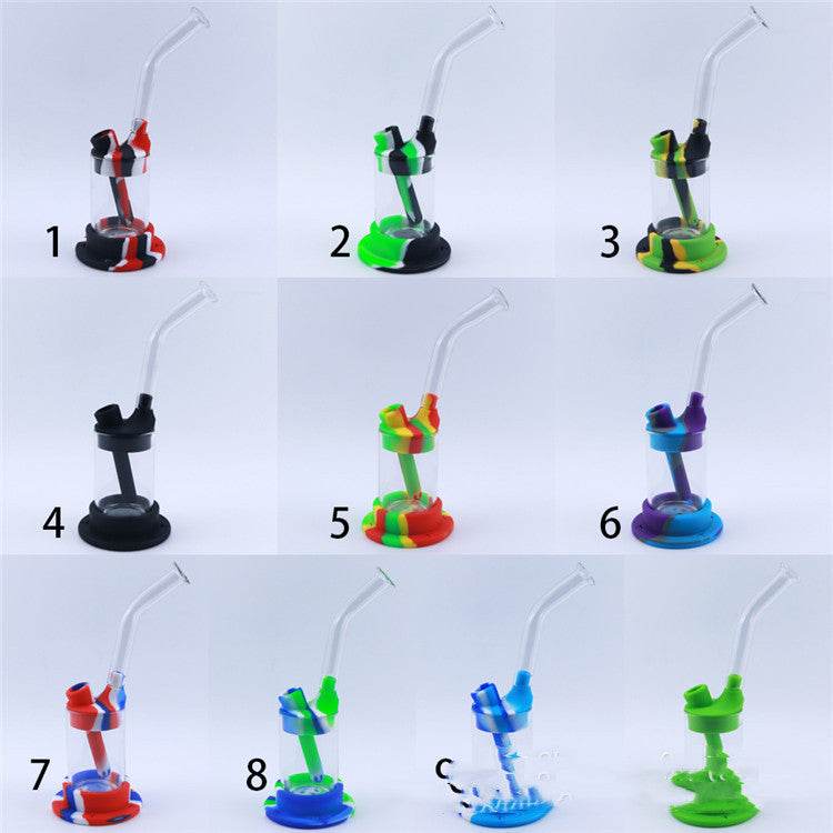 Long Mouth Glass Hookah Food Grade Silicone - Velora