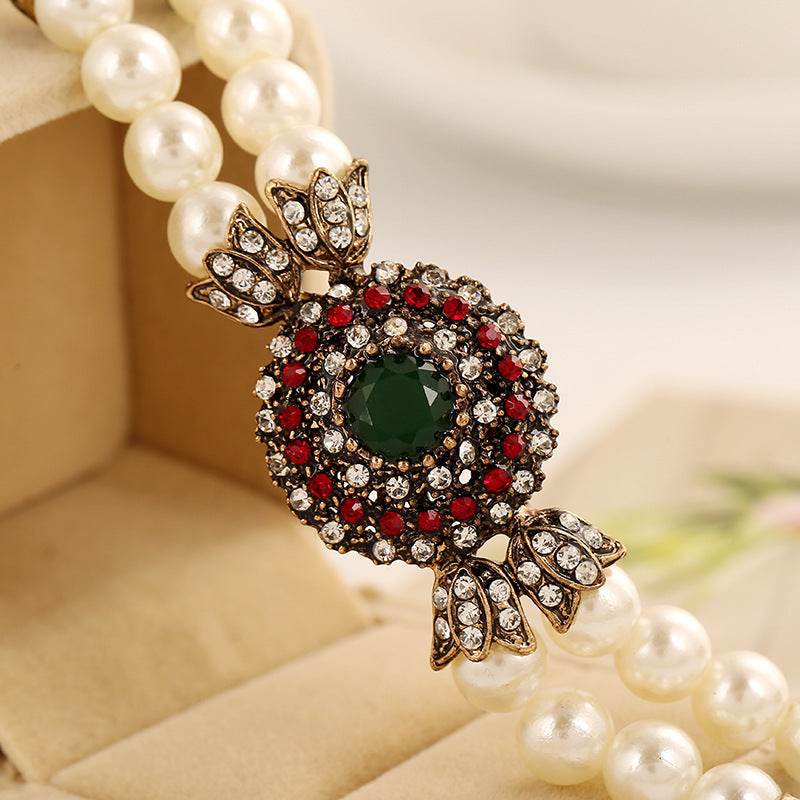Luxury pearl bracelet - Velora