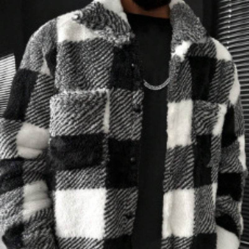 Spring Couple Casual Printed Pullover And Fleece Jacket - Velora