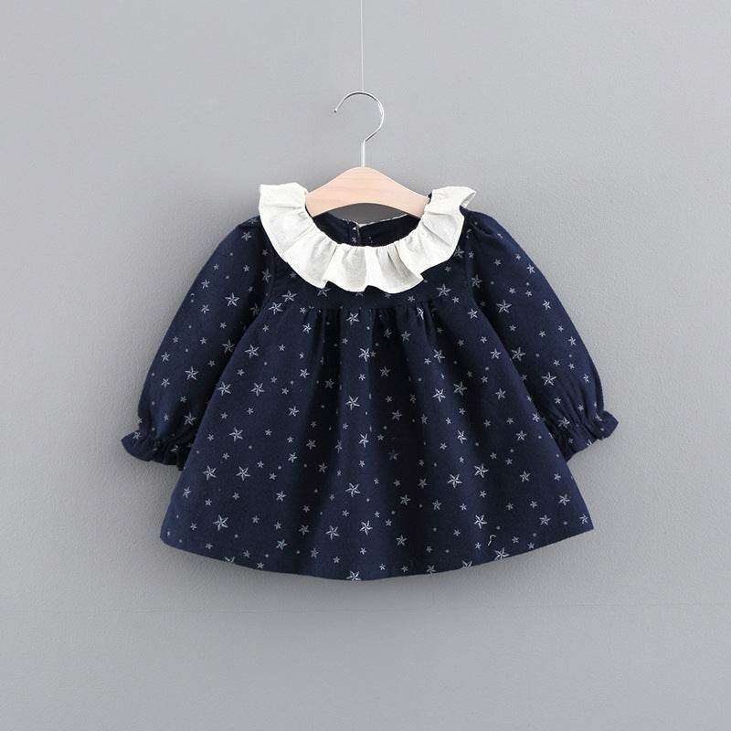 Online Shop Girl Dress, Autumn Baby Clothes, Korean Baby Princess Skirt Factory Wholesale - Velora