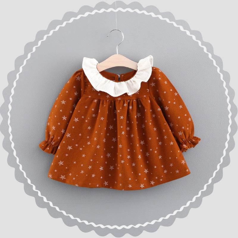 Online Shop Girl Dress, Autumn Baby Clothes, Korean Baby Princess Skirt Factory Wholesale - Velora
