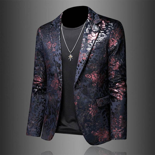 Men's Suit Coat Korean Fashion - Velora
