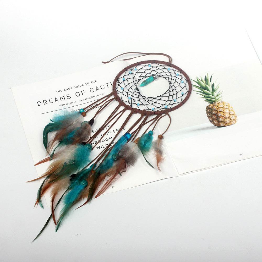 Simple Turquoise Dream Catcher - Velora