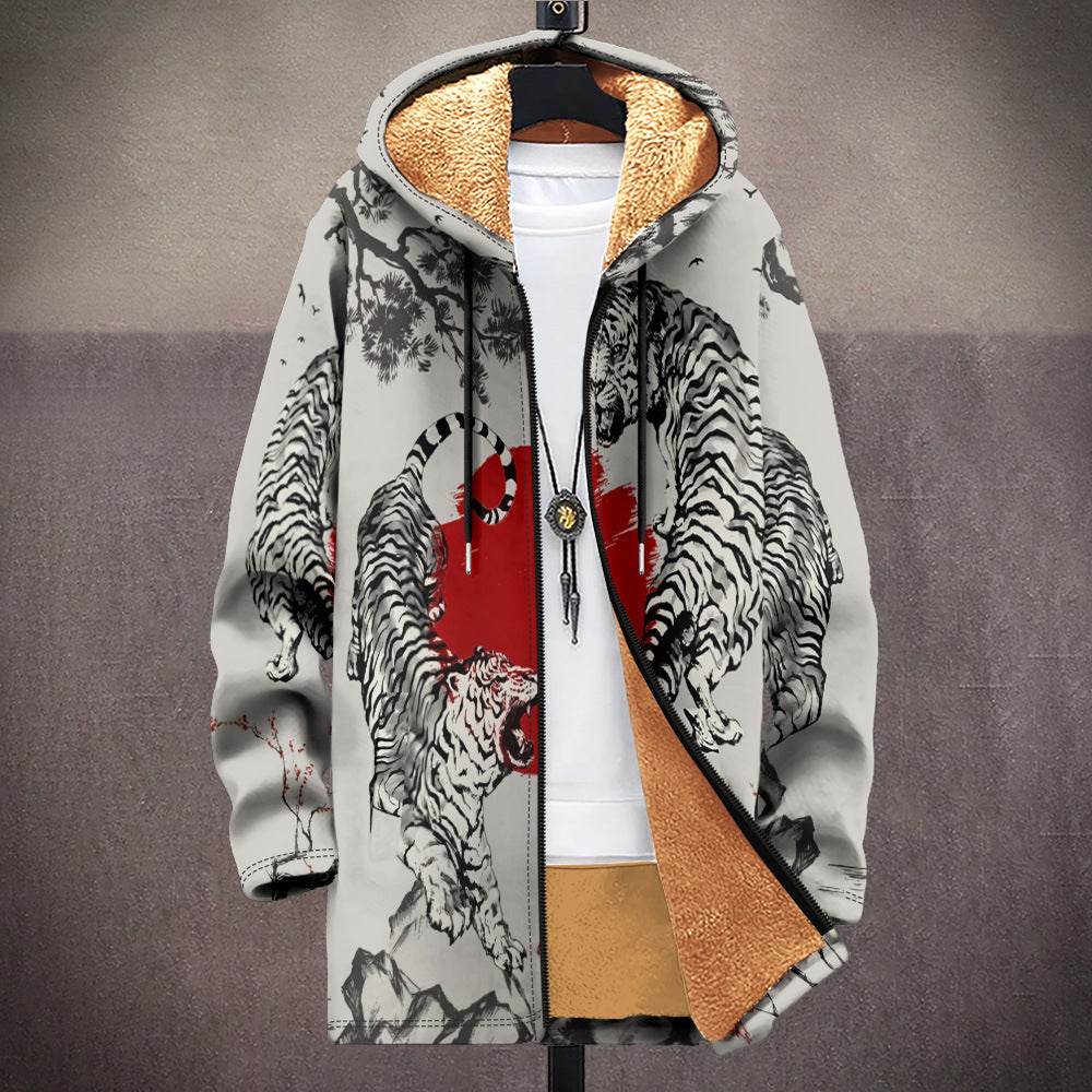 Hooded Cardigan Thick Winter Clothes - Velora