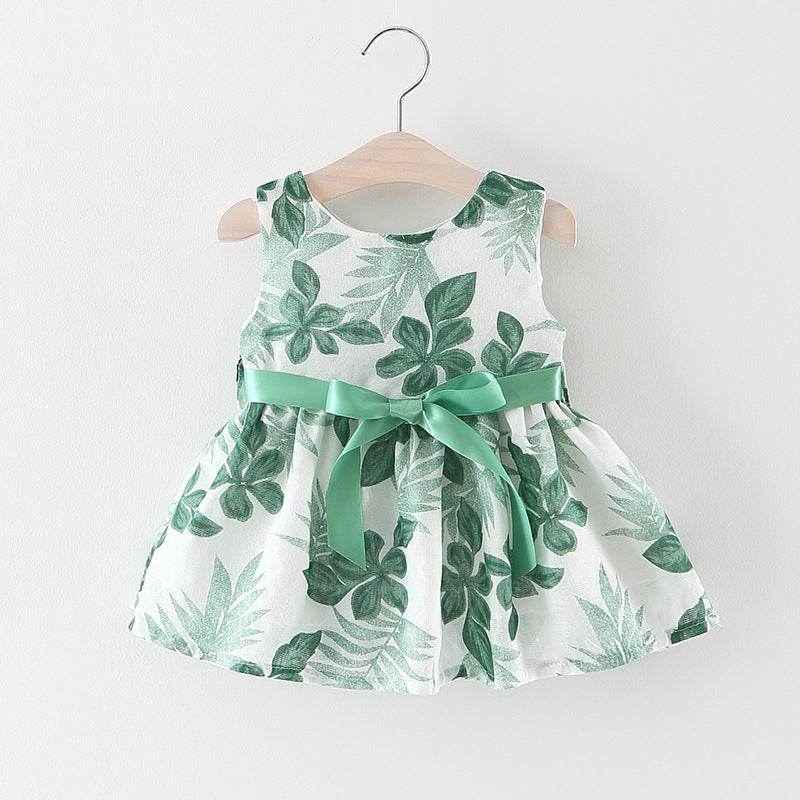 Children's wear, summer new baby dress, baby girl, Chinese Wind Vest, skirt tide - Velora