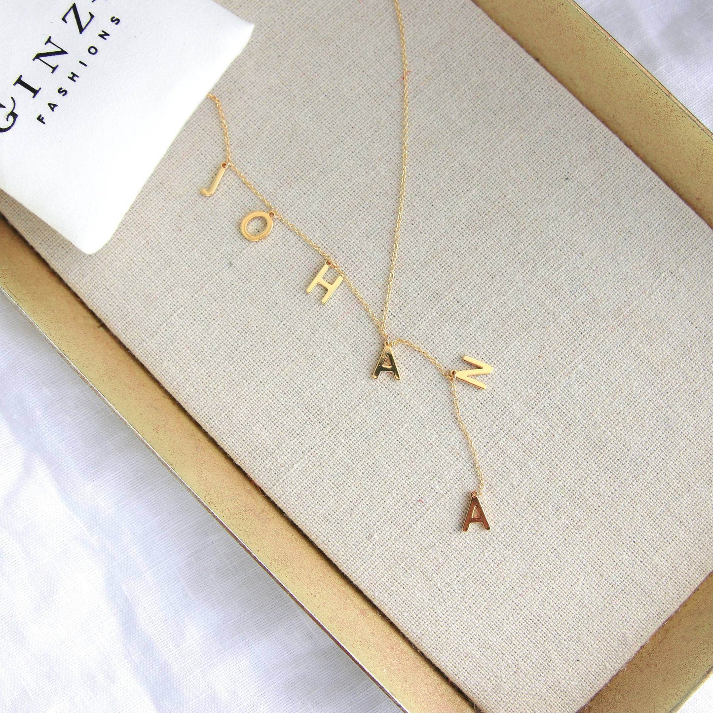 Lariat Y Name Necklace Lariat Name Necklace Dainty Name Necklace Bubble Letters Necklace For Women - Velora