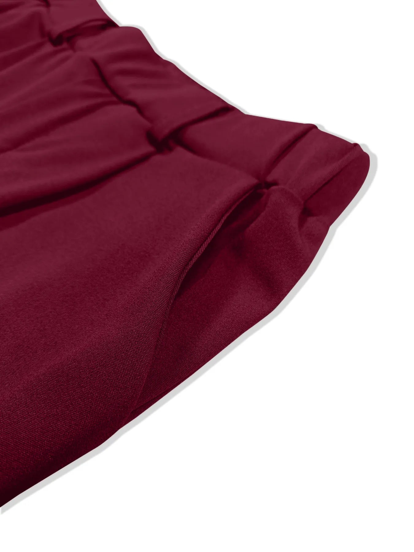 Pleated Detail Pants with Pockets - Velora