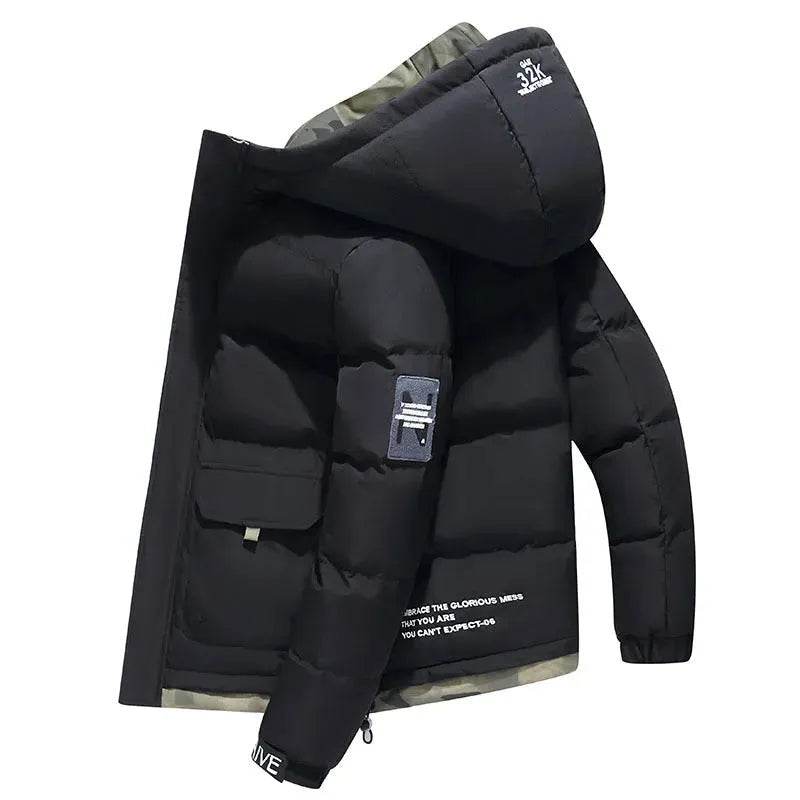 Cotton-padded Coat Men's Coat Autumn And Winter Trends Clothes Men's Thickened - Velora