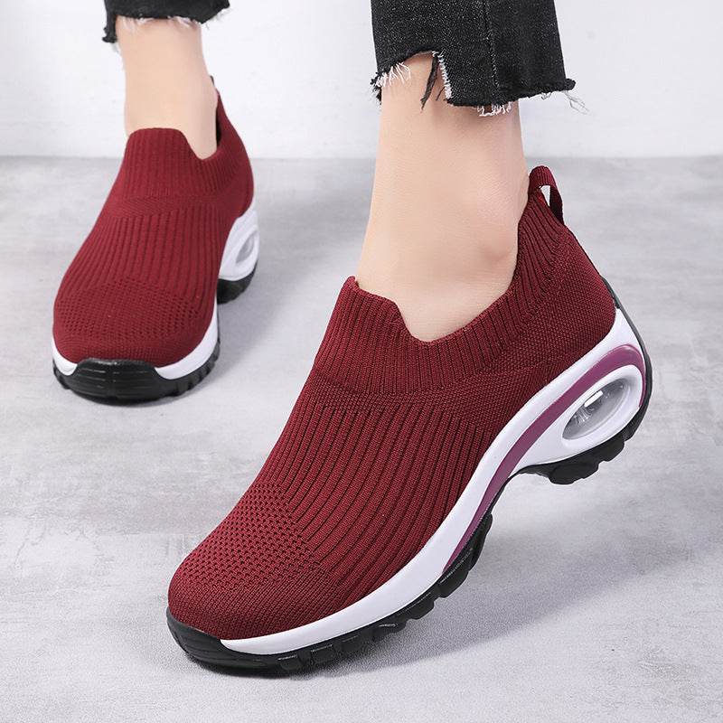 Sneakers Women Air Cushion Mesh Breathable Running Sports Shoes - Velora