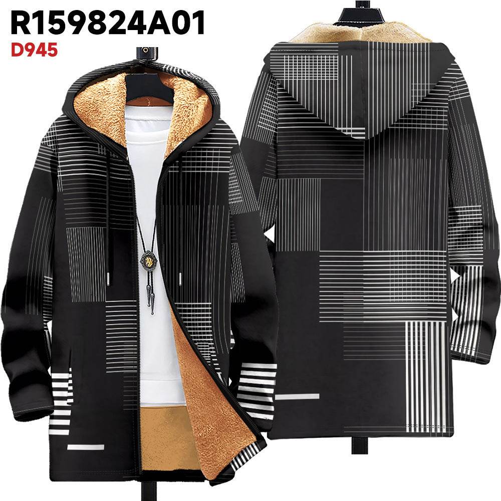 Hooded Cardigan Thick Winter Clothes - Velora
