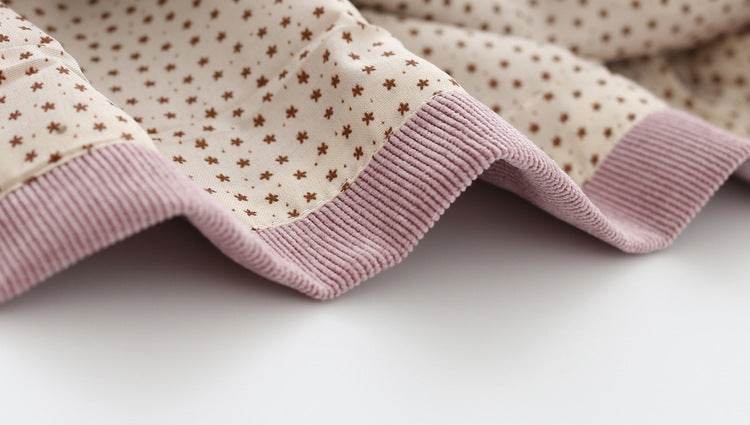 spring new Korean dress children's skirt, baby girl dress, baby spring blouse, corduroy - Velora