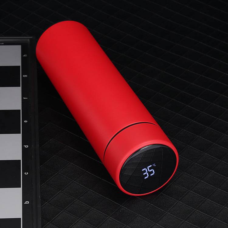 500ML Smart Water Bottle Stainless Steel Vacuum Flasks Intelligent Temperature Display Coffee Mug Cup - Velora