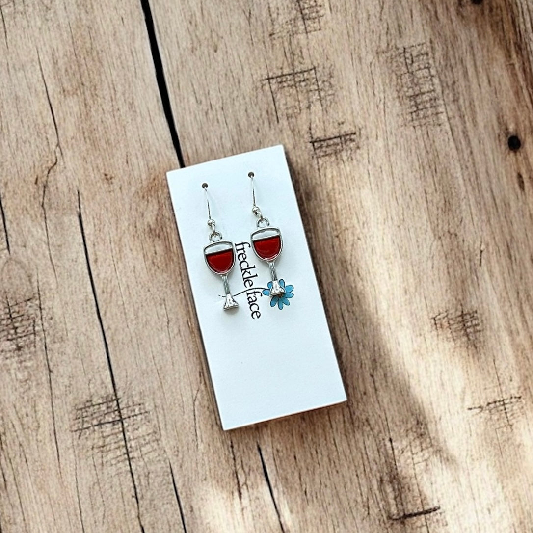 Wine Lover Earrings - Velora