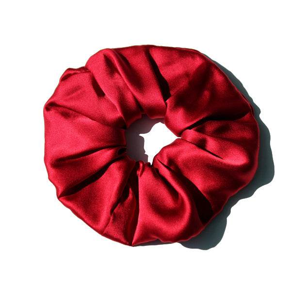 Fashion Silk Satin Hair Scrunchies Hair Ties Ponytail Holder - Velora