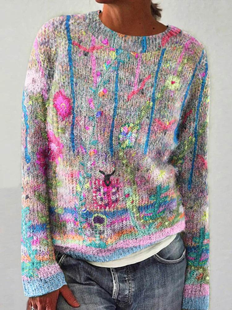 Digital Printing On Women's Sweaters - Velora