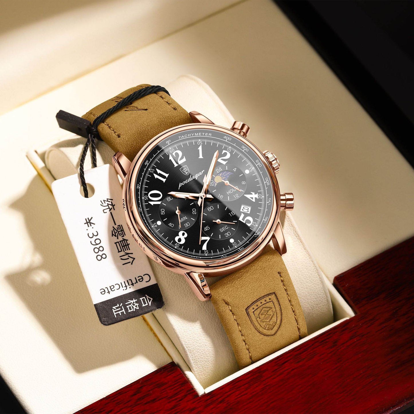 Multi-functional Waterproof Fashion Quartz Watch - Velora