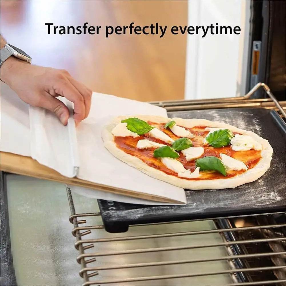 Kitchen Gadgets Sliding Pizza Shovel Non Stick Pizza Smooth Cutting Board Storage Transfer Board Kitchen Baking Tool - Velora