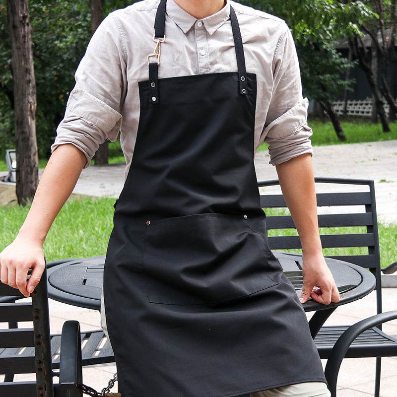 Home Kitchen Cooking Baking Drawing Men's And Women's Canvas Apron - Velora