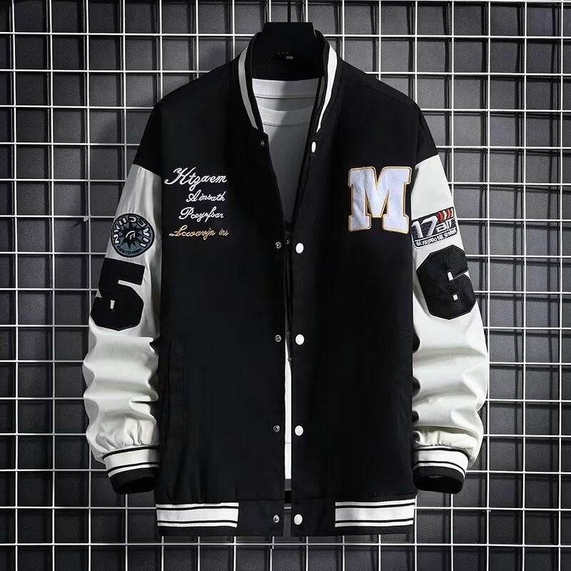 Junior High School Student Baseball Jacket Loose Hong Kong Style - Velora