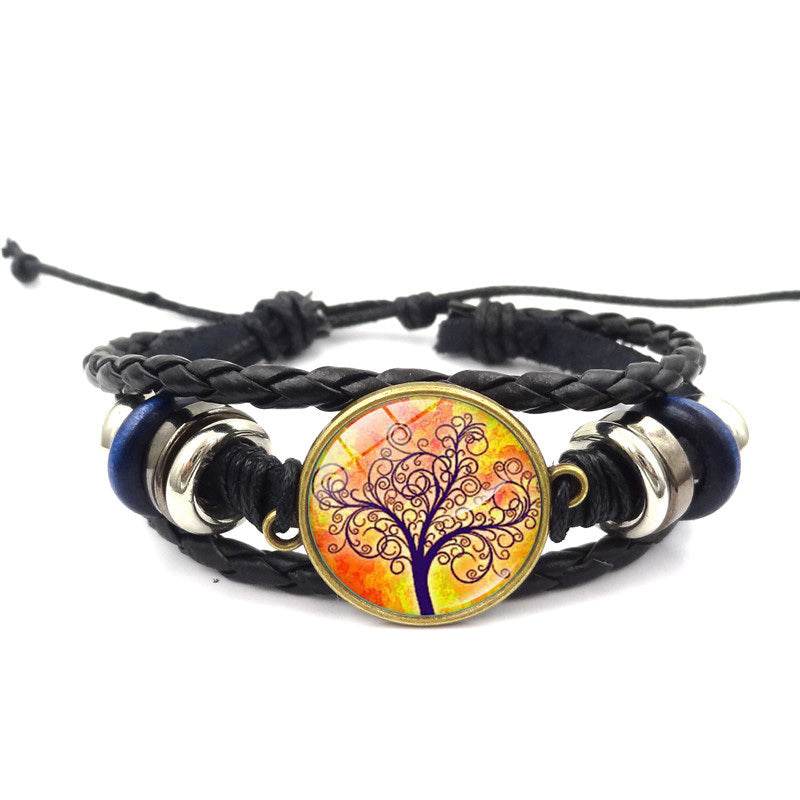 Tree of Life Bracelet Handmade Jewelry Multilayer Braided Bracelets - Velora