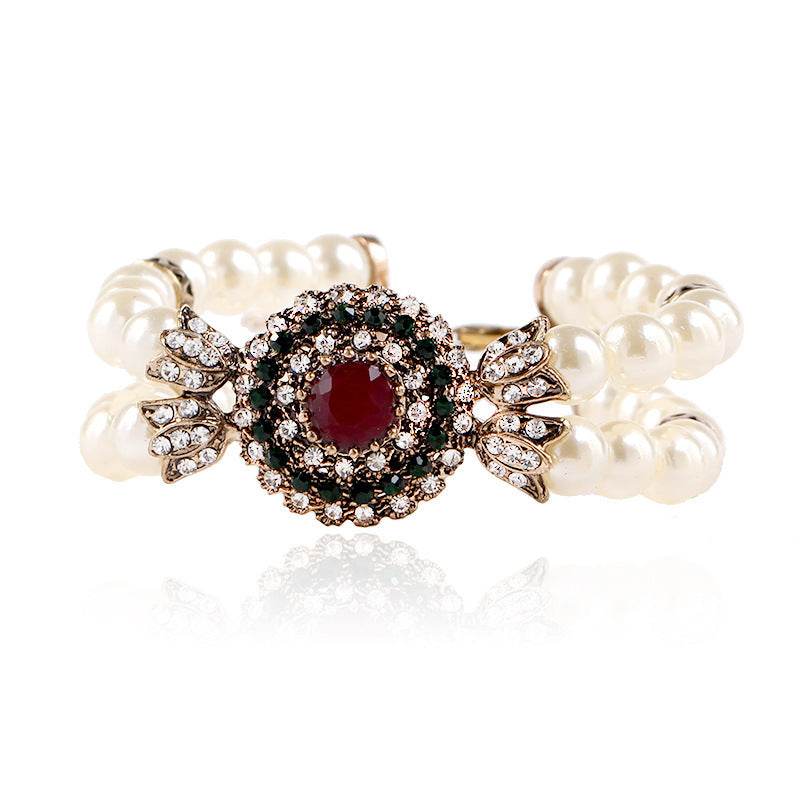 Luxury pearl bracelet - Velora