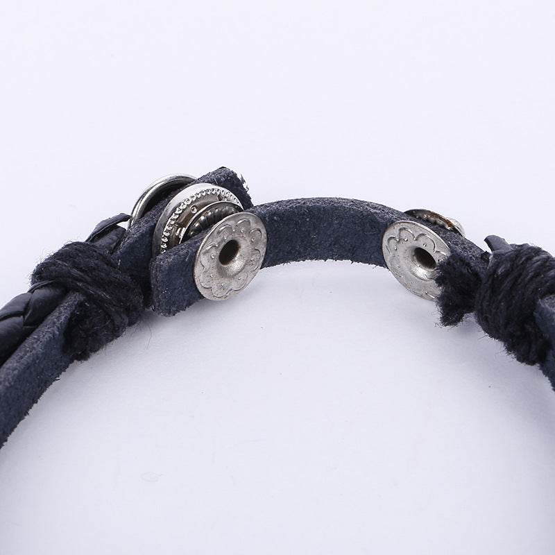 personality woven hand rope bracelets - Velora